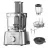 Robot de bucatarie Kenwood FDP 65.820SI, 1000 W, 3 L, Plastic