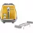 Тостер Delonghi CTOC 2103 Y, 900 Вт, жёлтый