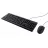 Keyboard TRUST PRIMO KEYBOARD & MOUSE SET, US, USB,1.8m, Black