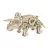 Пазлы 3D DVCIT TRICERATOPS, 14+, 320x160x105