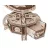 3D Puzzle DVCIT THE GLOBE BROWN, 14+, 50.5х32х32
