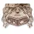 3D Puzzle DVCIT THE GLOBE BROWN, 14+, 50.5х32х32