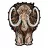 Пазлы 3D DVCIT MASTODON S wooden box, 8+, 10x10x9.5