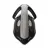 Fier de calcat Tefal SV6140E0, 2200 W, 1700 ml, Negru/gri