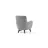 Fotoliu Dogtas HILDA GK2267, WALNUT/VELVET LIGHT GREY