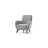 Fotoliu Dogtas HILDA GK2267, WALNUT/VELVET LIGHT GREY