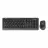 Kit (keyboard+mouse) A4TECH FG1035, Laser Engraving, Splash Proof, EN/RU/RO, Black/Grey