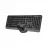 Kit (keyboard+mouse) A4TECH FG1035, Laser Engraving, Splash Proof, EN/RU/RO, Black/Grey