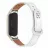 Bratara pentru ceas AMAZFIT STRAP LEATHER SMART BAND 7 WHITE