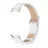 Bratara pentru ceas AMAZFIT STRAP LEATHER SMART BAND 8 WHITE