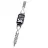 Bratara pentru ceas Xiaomi STRAP METAL SMART BAND 7 PRO MODEL A9 SILVER
