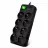 Prelungitor cu protectie SVEN SF-08E-16, 8 Sockets, Children protection, 5.0m, Black