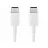 Кабель Samsung CABLE TYPE-C TO TYPE-C 100W 5A 1M, WHITE