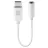 Адаптер USB Type-C Cellular Line to 3.5mm Jack, White