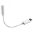 Адаптер USB Type-C Cellular Line to 3.5mm Jack, White