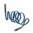 Cablu Rivacase TYPE-C TO TYPE-C PS6105 BL12, NYLON BRAIDED, 1.2M, BLUE
