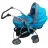 Carucior Chicco Juvenile 
 TECH 6 WD, Topazio
