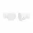 Casti cu fir si microfon JBL TUNE BUDS WHITE, TWS