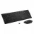 Gaming keyboard SVEN KB-C2550W, WIRELESS KEYBOARD & MOUSE, SCISSORS KEY, 2.4GHZ, (109 KEYS, 5+12 FN-KEYS) + MOUSE (2 + 1 SCROLL WHEEL, 1000 DPI), NANO RECEIVER, USB, BLACK, EN/RU