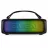 Boxa SVEN PS-235 BLACK, BLUETOOTH PORTABLE SPEAKER, DYNAMIC SWITCHABLE RGB BACKLIGHT, 12W RMS, FM TUNER, USB TYPE-C, TWS, BUILT-IN LITHIUM BATTERY - 1500 MAH, ABILITY TO CONTROL THE TRACKS, AUX STEREO INPUT
