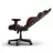 Fotoliu Gaming DXRacer GAMING/OFFICE CHAIR  GLADIATOR-23-L-NR-X1, BLACK/RED, GASLIFT CLASS 4, PREMIUM PVC LEATHER, MAX WEIGHT UP TO 150KG / HEIGHT 180-200CM, FULL TILT, RECLINE 90°-135°, 3D ARMRESTS, HEADREST AND LUMBAR CUSHIONS, 6 CM PU CASTER, W-22,15 KG