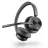 Casti fara fir Poly VOYAGER 4320 USB-A BLUETOOTH WIRELESS ON-EAR HEADSET +BT700 DONGLE, NOISE-CANCELLING DUAL-MIC WITH ACOUSTIC FENCE TECHNOLOGY, UP TO 24 HOURS, UP TO 50 METERS, TRAVEL CASE, BLACK