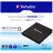 Unitate optica VERBATIM External Slimline CD/DVD Writer with USB-C VERBATIM, Portable Slim -14mm, Super-Multi CDR/RW +24x/-24x, DVDR+8x/-8x, RW+6x/-6x, DL+6x, miniDVD, M-DISC, USB3.2Gen1/USB-C, (USB-C to USB-A cable & USB-A to USB-C adapter included), Black, Retail (43886)Portable Slim -14mm, Super-Multi CDR/RW +24x/-24x, DVDR+8x/-8x, RW+6x/-6x, DL+6x, miniDVD, M-DISC, USB3.2Gen1/USB-C, (USB-C to USB-A cable & USB-A to USB-C adapter included), Black, Retail (43886)