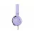 Gaming Casti HyperX HEADSET  CLOUD MINI, LAVENDER, ROTATING EARCUPS, MICROPHONE BUILT-IN, RECOMMENDED FOR GAMERS AGES 8-12, VOLUME LEVEL BELOW 85DB, FREQUENCY RESPONSE: 20HZ-20KHZ, CABLE LENGTH:1.2M, 3.5 JACK