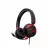 Игровые наушники HyperX HEADSET  CLOUD MINI, BLACK/RED, ROTATING EARCUPS, MICROPHONE BUILT-IN, RECOMMENDED FOR GAMERS AGES 8-12, VOLUME LEVEL BELOW 85DB, FREQUENCY RESPONSE: 20HZ-20KHZ, CABLE LENGTH:1.2M, 3.5 JACK