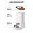 Кормушка для животных Petkit FRESH ELEMENT SOLO SMART PET FEEDER, WI-FI AND BLUETOOTH CONNECTION, 304 STAINLESS STEEL, CAPACITY: 3L, NORMAL DRY FOOD, FREEZE DRIED FOOD, APP CONTROL, DUAL-POWER SYSTEM, SIZE 316*167*296MM, WHITE