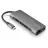 Docking station TRUST DALYX 7-IN-1 USB-C MULTIPORT ADAPTER, HDMI 1.4 (4K 30HZ), NETWORK PORT WITH SUPPORT FOR FAST GIGABIT ETHERNET, USB-C, 2 X USB-A, SD, MICROSD, 57G