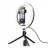 Аксессуары экшен камеры TRUST MAKU+, 2-IN-1 STREAMING KIT RING LIGHT, IMPROVE YOUR VLOGS WITH THIS 10 INCH RING LIGHT, 56-INCH FOLDABLE GREEN SCREEN, INCLUDING REMOTE CONTROLS, TRIPOD AND PHONE CLAMP