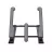 Docking station TRUST PRIMO FOLDABLE LAPTOP STAND FOR ERGONOMIC WORKING, 6 STEPS HEIGHT ADJUSTMENT, ABS METAL, GREY