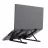 Docking station TRUST PRIMO FOLDABLE LAPTOP STAND FOR ERGONOMIC WORKING, 6 STEPS HEIGHT ADJUSTMENT, ABS METAL, GREY