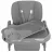 Scaun pentru alimentare PM SCAUN DE MASA KIKKABOO COMFY GREY