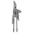 Scaun pentru alimentare PM SCAUN DE MASA KIKKABOO COMFY GREY