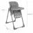 Scaun pentru alimentare PM SCAUN DE MASA KIKKABOO COMFY GREY