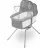 Patut PM PATUC CO-SLEEPER LIONELO MALIN GREY STONE