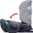 Автокресло детская PM Scaun auto 15-36kg ( i-Size 100-150cm) Isofix Coletto Avola Black
