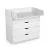 Comoda PM COMODA PERNAMEA HAPPYBABY STANDART 800X920 DSP ALB (COD.118149)