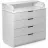 Comoda PM COMODA PERNAMEA HAPPYBABY STANDART 800X920 MDF ALB (COD.118148)