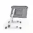 Кроватка PM Patuc co-sleeper  2in1 Moni Day n Night + manej Grey