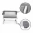 Кроватка PM Patuc co-sleeper  2in1 Moni Day n Night + manej Grey