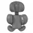 Scaun auto pentru copii PM SCAUN AUTO 0-36KG MONI CASTOR I-SIZE GREY