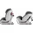 Scaun auto pentru copii PM SCAUN AUTO 0-36 KG ISOFIX CARETERO YOGA GRAPHITE