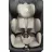Автокресло детская PM Scaun auto 0-36kg ISOFIX Caretero Fortis Grey