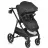 Коляска PM Carucior transformabil 2in1 Moni Tokyo Black