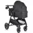 Коляска PM Carucior transformabil 2in1 Moni Tokyo Black
