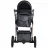 Carucior PM CARUCIOR TRANSFORMABIL 2IN1 MONI MIDAS BLACK