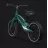 Bicicleta pentru copii PM BICICLETA FARA PEDALE LIONELO ALEX PLUS GREEN FOREST